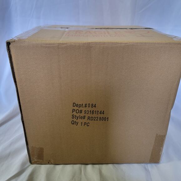 Rae Dunn Orange Iridescent Luster Pumpkin Birdhouse Fall Autumn Halloween Decor - Picture 12 of 12